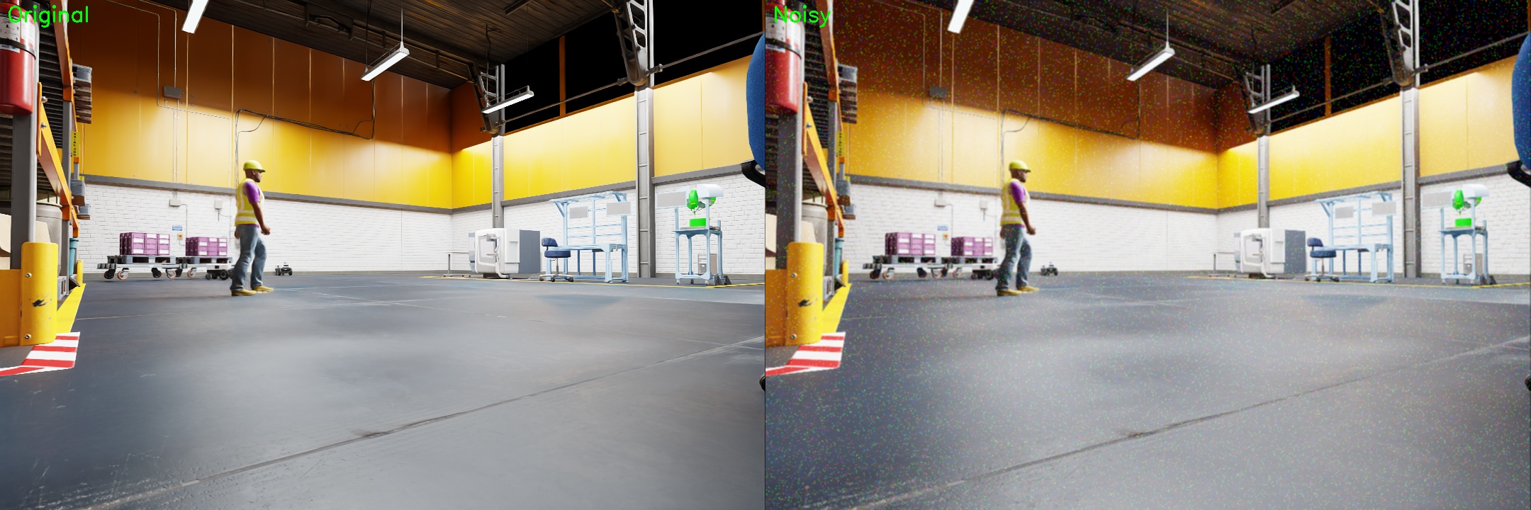 Image with no noise or blur